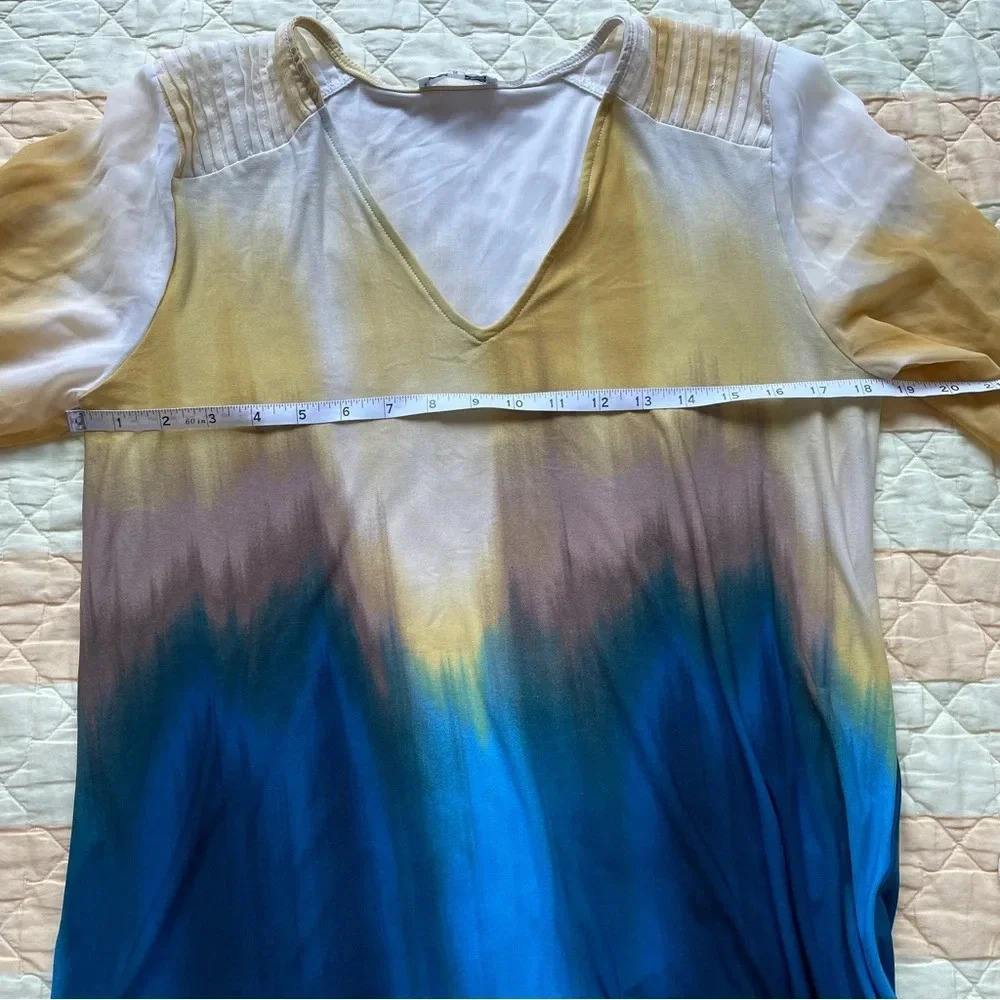 Calvin Klein Colorful Blouse- Size M - Picture 8 of 10
